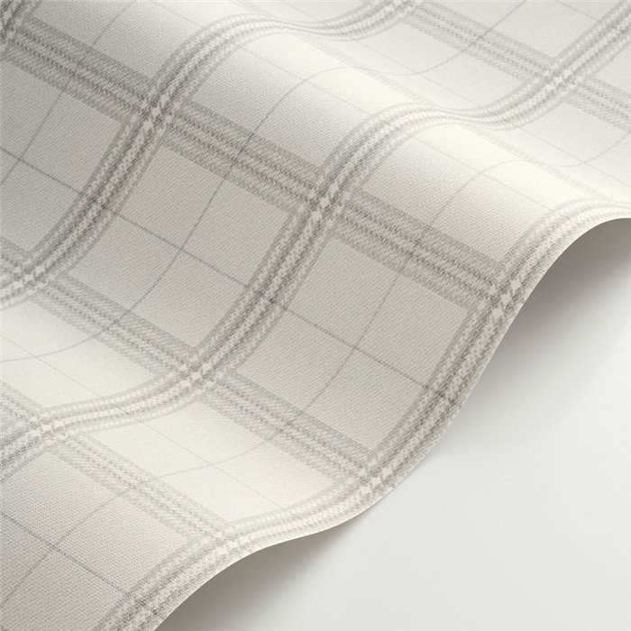Papel pintado cuadros tartán o escocés tonos neutros - Casadeco Tailor Made 202089140