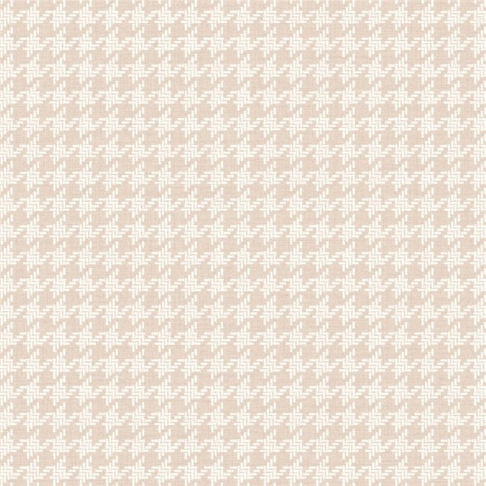 Papier peint pied-de-poule rose - Casadeco Tailor Made 202104296