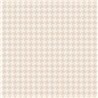 Houndstooth wallpaper pink - Casadeco Tailor Made 202104296