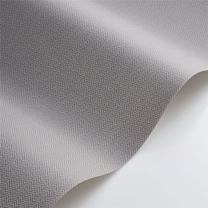 Papier peint à motif arête de poisson bleu denim - Casadeco Tailor Made 202116325