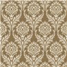 Papel pintado damasco ornamental marrón clásico - Casadeco Elixir 201982741
