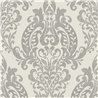 Damask wallpaper off white classic elegant - Casadeco Elixir 201991973