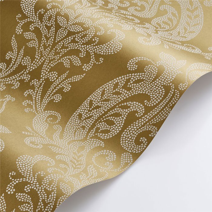 Papel pintado damasco marrón clásico - Casadeco Elixir 201992849