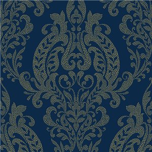 Tapete Damast weiß klassisch elegant - Casadeco Elixir 201990190