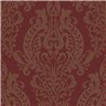 Damask arabesque wallpaper red classic - Casadeco Elixir 201998888