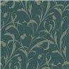 Arabesque floral wallpaper green - Casadeco Elixir 202006730