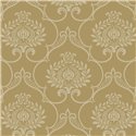 Damask wallpaper yellow classic - Casadeco Elixir 202012493