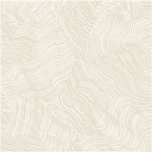 Damask ornamental wallpaper black classic - Casadeco Elixir 201989820