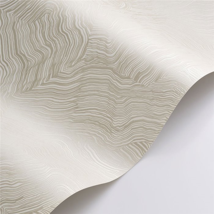 Papel pintado abstracto ondulado beige moderno minimalista - Casadeco Elixir 202021523