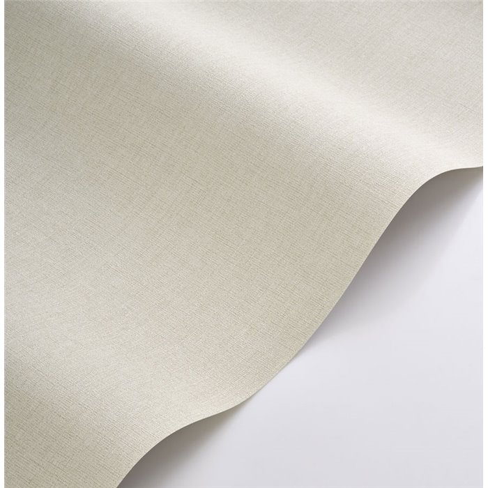 Wallpaper plain textile effect white - Casadeco Rituel 201171111