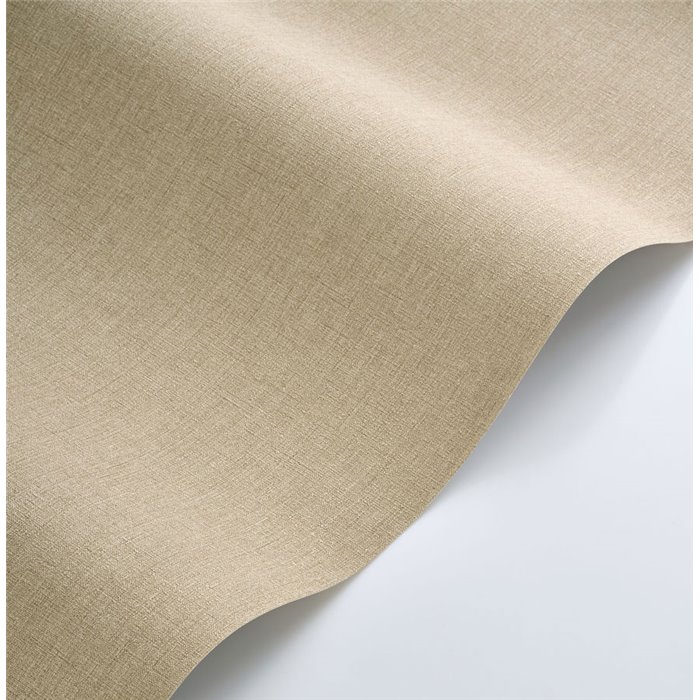 Papier peint uni effet textile beige - Casadeco Rituel 201171414