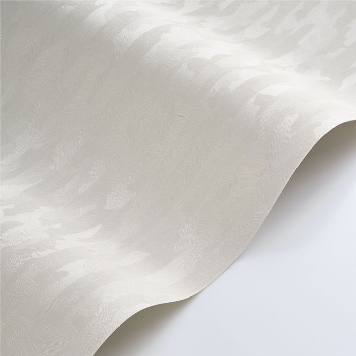 Wallpaper textured vegetal white - Casadeco Rituel 201970491