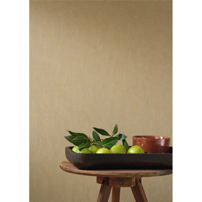 Wallpaper vegetal fiber texture beige - Casadeco Rituel 201971433