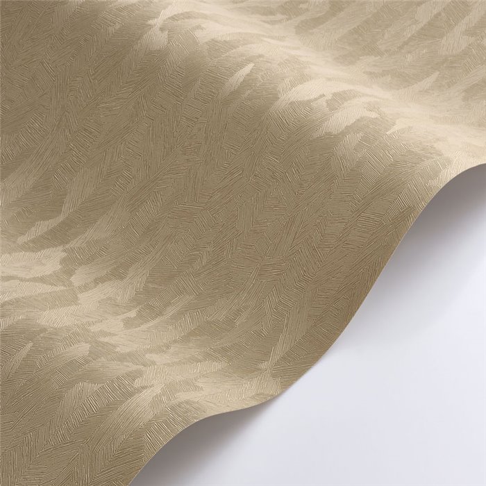 Tapete pflanzliche Faserstruktur Beige - Casadeco Rituel 201971433