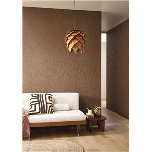 Papier peint géométrique cercles beige et noir - Casadeco Rituel 201929341 2