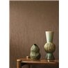 Wallpaper modern vegetal texture brown - Casadeco Rituel 201972866