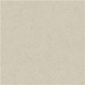 Papier peint texturé végétal blanc - Casadeco Rituel 201970491