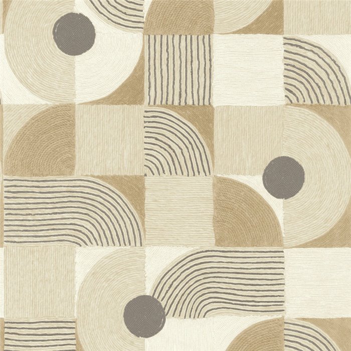 Wallpaper geometric light tones - Casadeco Rituel 201921319