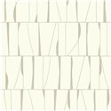 Wallpaper geometric abstract white - Casadeco Rituel 201931120