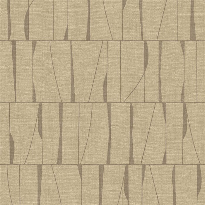 Tapete geometrisch Beige abstrakt - Casadeco Rituel 201932562