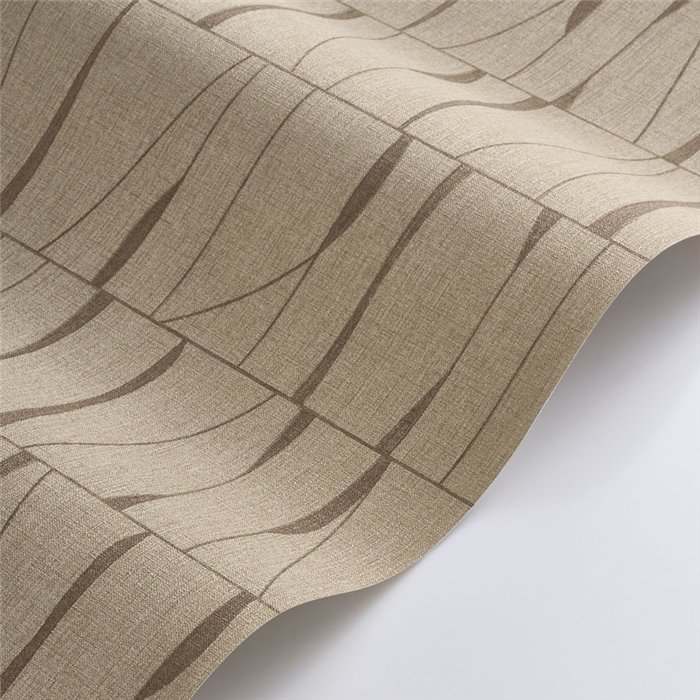 Tapete geometrisch Beige abstrakt - Casadeco Rituel 201932562