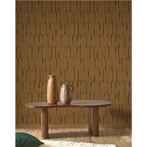 Wallpaper geometric light beige abstract - Casadeco Rituel 201932248 2