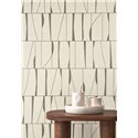 Wallpaper geometric neutral tones modern - Casadeco Rituel 201939219