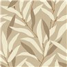 Wallpaper neutral tones Japanese bamboo leaves - Casadeco Rituel 201951729
