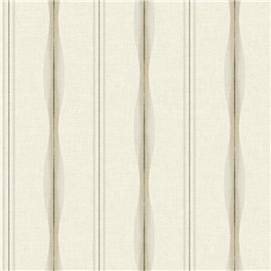 Wallpaper geometric light beige abstract - Casadeco Rituel 201932248