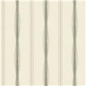 Wallpaper striped green textile effect - Casadeco Rituel 201967297