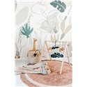 Mural pared infantil animales selva tropical - Roomblush RB247