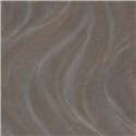 Papier peint vagues entrelacées marron métallisé - Rasch Incanto 659658