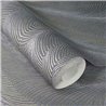 Moderne Tapete mit Wellenmuster Grau - Rasch Incanto 659665