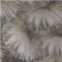 Moderne Tapete mit Palmenblättern dunkle Töne - Rasch Incanto 659788