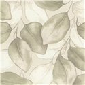 Botanical green leaves watercolor wallpaper - Rasch Incanto 659870