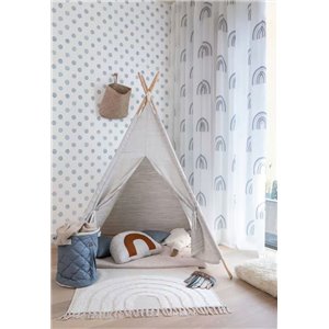 Light beige polka dot children's wallpaper - Cristiana Masi MiniMe 17120 2