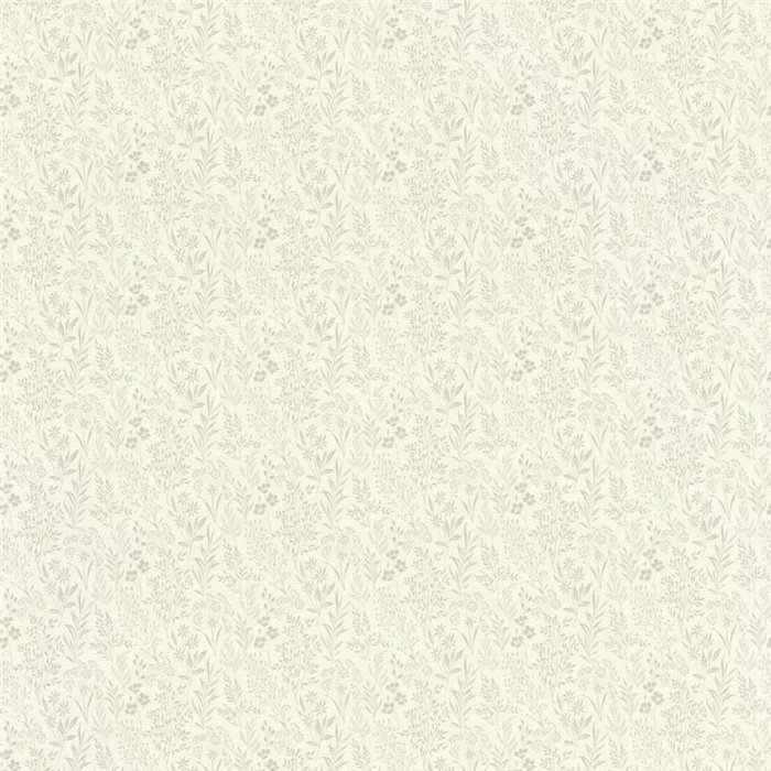 Papier peint fleurs style anglais Liberty vert - Rasch Farm Living 709346