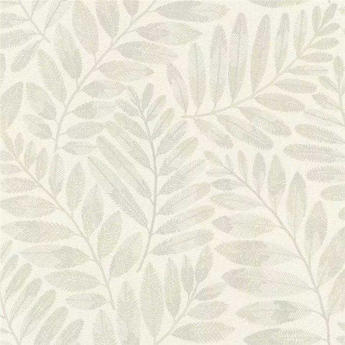 Neutral tones botanical nordic wallpaper - Rasch Farm Living 709537