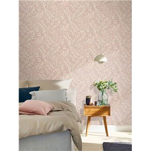 Papel pintado floral acuarela azul neutro nórdico - Rasch Farm Living 709018 2
