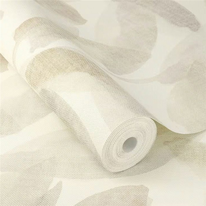 Große Blumen Tapete beige neutral moderner Stil - Rasch Liverna 416336