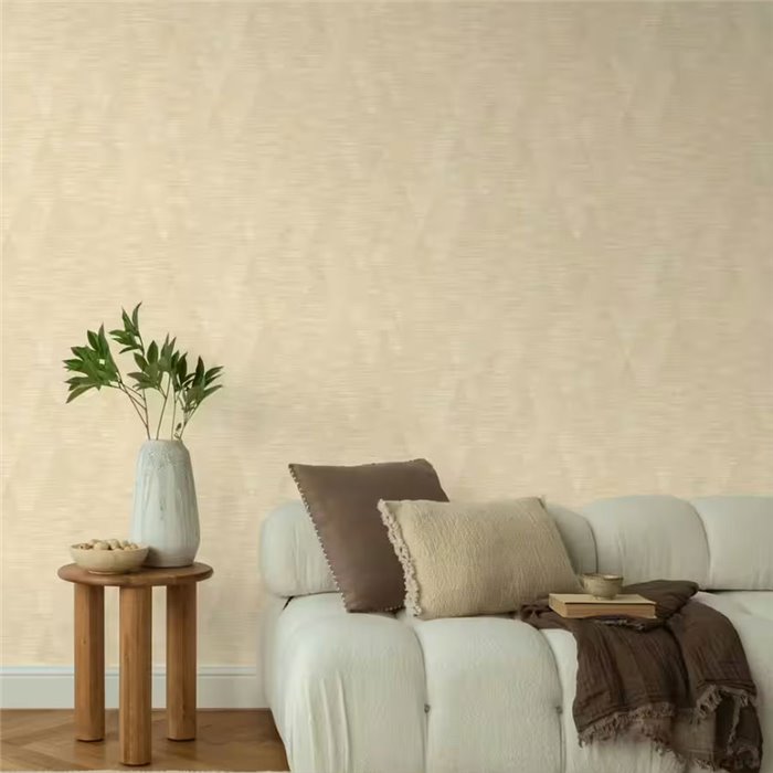 Papier peint moderne losanges tons beige - Rasch Liverna 417241