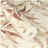 Papel pintado estampado floral vintage tonos rosados - Rasch Liverna 417319