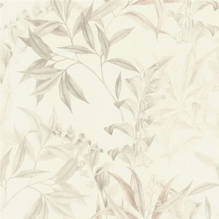 Neutral tones romantic floral print wallpaper - Rasch Liverna 417333