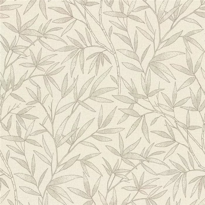 Papel pintado bambú tonos neutros estilo japandi - Rasch Liverna 554816