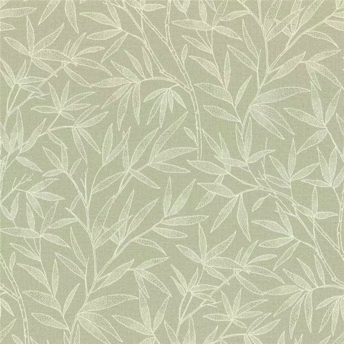 Japanische Blumen Bambus khakifarben - Rasch Liverna 554830