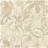 Botanische Tapete elegante Blumen beige - Rasch Liverna 554908