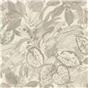 Papier peint fleurs vintage marron - Rasch Liverna 554915