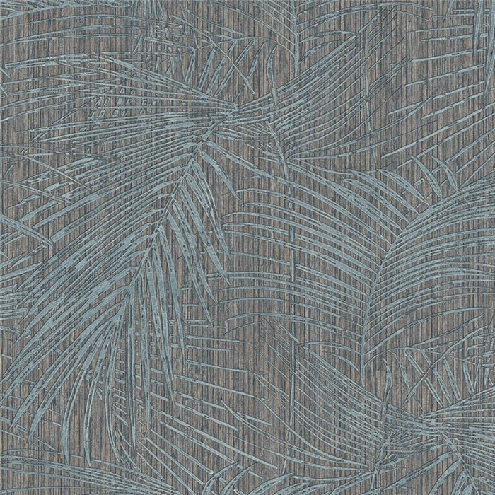 Papel pintado moderno hojas grandes de palmeras - Eijffinger Anam 350915