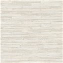 Cream white horizontal wood slat wallpaper - Eijffinger Anam 350920