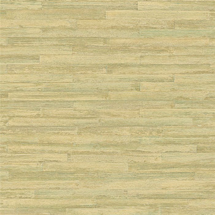 Papier peint bois style zen vert mousse - Eijffinger Anam 350923